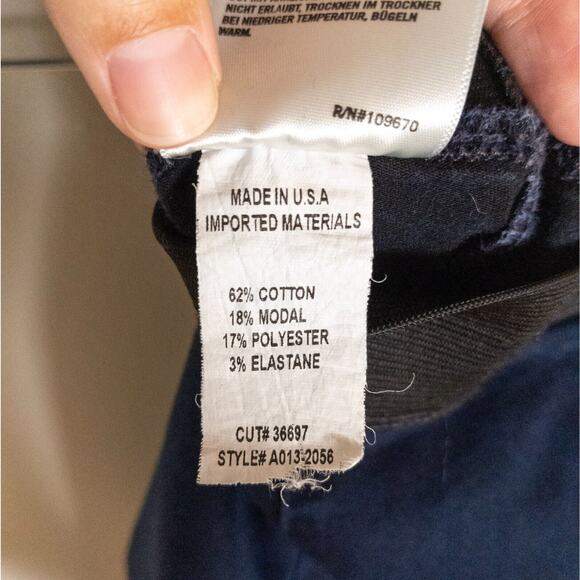 AGOLDE Dark Wash Stretch Pull-On Skinny Jeggings Jeans Ankle Length Women's 25 - Picture 4 of 4